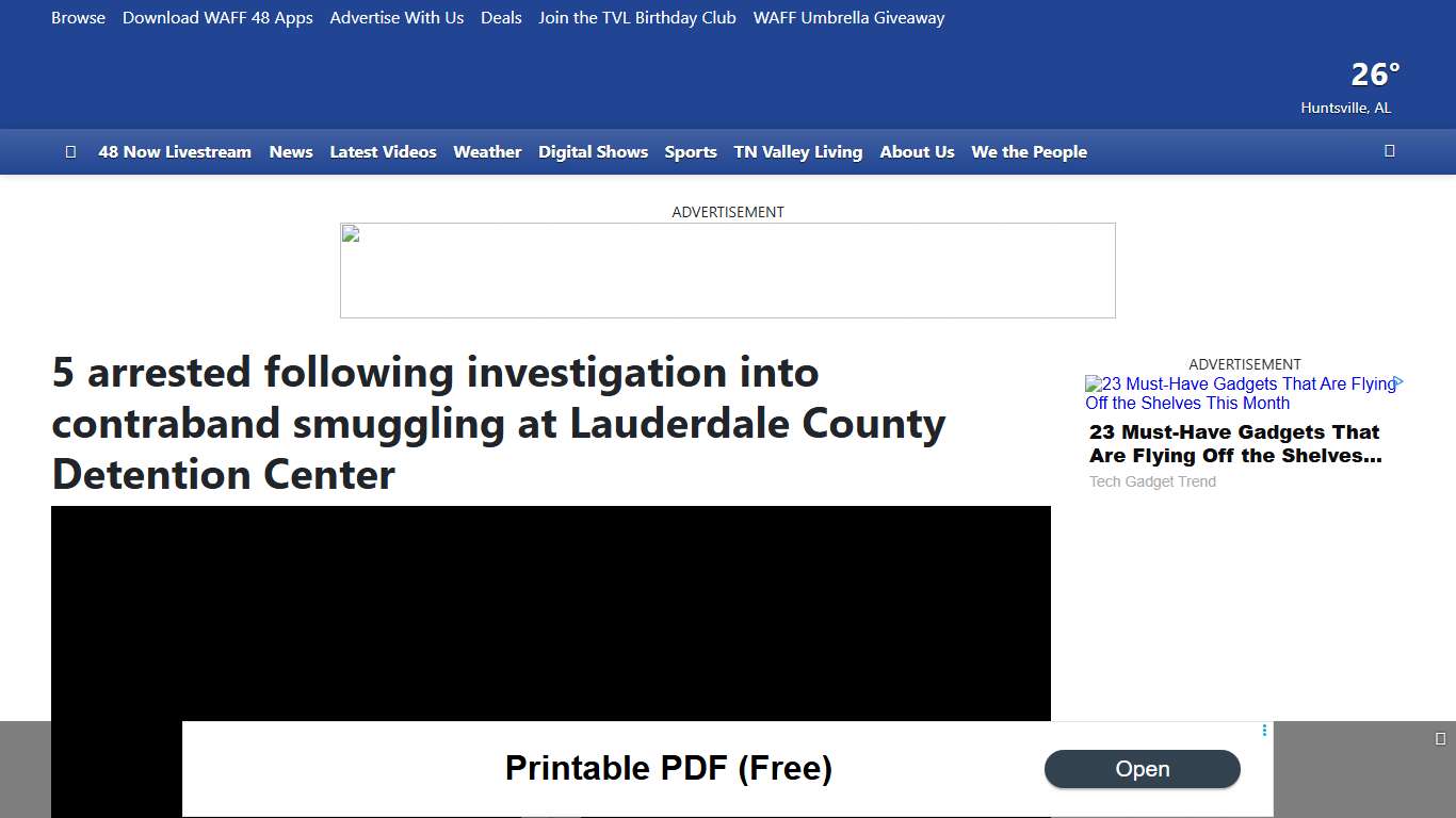 5 arrested following investigation into contraband smuggling at Lauderdale County Detention Center